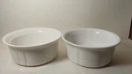 Set Of 2 White Oneida Ovenbrite Ramekin Serving Bowls. Fixed Price $14.40.