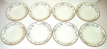 Set Of 8 Noritake Brookhollow Bone China Soup Bowls. Fixed Price $225.00.