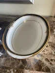 Noritake 9758 Gold & Sable One Vegetable Serving Bowl. Fixed Price $109.00.
