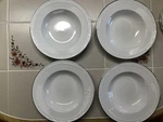 Mikasa Italian Countryside DD925 Soup Salad Rim Ribbed Scroll 4 Bowls !. Fixed Price $29.99.