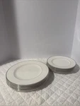 Mikasa Platinum Cameo Ultima + Set Of 6 Dinner Plates And Salad. Fixed Price $49.99.