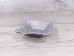 Vintage Beatriz Ball Organic Pearl Beaded Square Aluminum Bowl 8". Fixed Price $40.80.