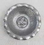 Grasslands Road Silver Tone Bowl Candy Dish Grapes Table Decor. Fixed Price $12.99.