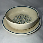 Vintage Lenox Temperware Dewdrops Soup & Salad Bowl Plate (5 Sets Available). Fixed Price $30.00.