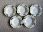 Mikasa Optima Fruit Rapture Soup Cereal Bowls China Set Of 5. Fixed Price $40.00.
