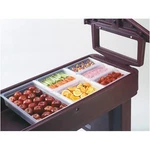 Cambro 34PP Third Size Translucent Food Pan, 4"H. Fixed Price $24.19.