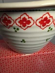 Portmeirion Sophie Conran Christmas Candy Cane Bowl With Box. Fixed Price $40.00.