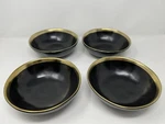 Godinger Gatherings - Golden Onyx 4 Cereal Bowls. Fixed Price $48.95.
