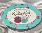 Katie Alice Cupcake Collection Colorful Ceramic Sugar Bowl And Creamer. Fixed Price $12.00.