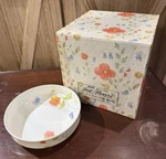 Of 4 Mikasa Just Flowers Bone China Soup Salad Bowls Setting For Four. Fixed Price $34.99.