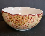 222 Fifth Lyria Saffron Small Decor Bowl Porcelain Fine China 5.5" Home. Fixed Price $11.99.