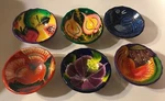 Handcrafted Mexican Pottery 4" Salsa Bowl You Choose Or All 1+ Ship. Fixed Price $7.13.