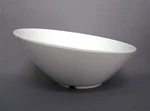 Get Melamine B-789 San Michele White Cascading Bowl 1.1 Qt; 10"DIAM X 5"D Guc. Fixed Price $10.00.
