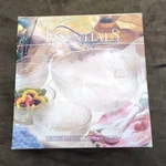 Essentials Toscany 7 Piece Glass Salad Bowl Serving Set Country Harvest Open Box. Fixed Price $25.18.