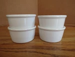 Chantal Ramekins Stoneware Cups 4 OZ/1/2 White Set Of. Fixed Price $17.00.