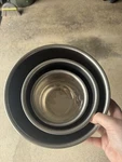 Vtg Vollrath Usa Stainless Steel Nesting Mixing Bowls Set Of 3 ( 1.5, Qt). Fixed Price $55.00.
