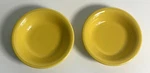Set Of 2 Fiesta Ware Sunflower Yellow Berry Bowls 5.5 Hlc Usa. Fixed Price $23.95.