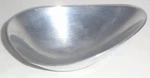 Nambe 573 Silver Alloy Metal Oval Shape Butterfly Candy Bowl 1/2" X 4". Fixed Price $12.00.