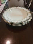 Vtg. Mikasa Spring Lyric Fine China Floral Dinnerware Bowls Set 8IN 3-PIECE. Fixed Price $13.98.