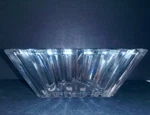 Vintage Crystal Clear "alexandria" Lead Free Four -5" Square Bowls Votives Party. Fixed Price $9.99.