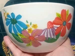 Set Of Six- Royal Norfolk "think Spring" Stoneware Bowls Microwave Dish. Safe. Fixed Price $55.00.