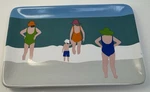 Kate Nelligan Day Ceramic Trinket Tray Beachcombers Coastal Life 6.25". Fixed Price $19.99.
