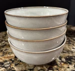 Ikea Of Sweden Stoneware Set 4 Cereal Soup Bowls Grayish Brown 21963. Fixed Price $29.99.