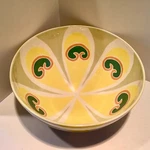 Jill Rosenwald Anthropologie Mod Flower 11.25" Serving Bowl Magenta. Fixed Price $79.99.