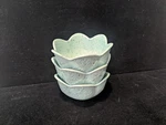 Set 3 Pioneer Woman Juliette Teal Cereal Melamine Bowls Speckle Scalloped Edge. Fixed Price $29.99.