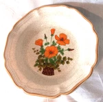 3 Mikasa Bowls Garden Club Petunias Ec 401 Oven To Table. Fixed Price $19.99.