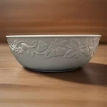 Gibson Designs Fruit All-purpose Serving Bowl 9.5 Round Ceramic Kitchen Table. Fixed Price $25.96.
