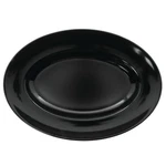 Delfin Pacific Rim Ii Melamine 4 Qt Oval Black Bowl - 18"L X 13"W 2"H. Fixed Price $449.00.