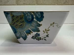 222 Fifth Eliza Teal Square Appetizer Bowl. Fixed Price $8.99.