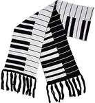 Music Fine Knit Scarves By Aim Gifts, Size 66"X 9". Fixed Price $32.99.
