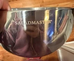 Saladmaster 316SS Double Wall Metal Bowls 3.5QT And 6.5QT. Fixed Price $325.00.