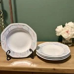 Savoir Vivre Celina Y0010 Rimmed Soup Bowl Salad Plate Art Deco Retired. Fixed Price $13.00.