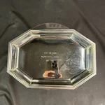 Jean Couzon Tray Dish Art Deco Style Stainless Steel Made France Vintage. Fixed Price $32.00.