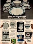 Corelle Vintage Print Ad Livingware Dishes 1960S Dishwasher Safe Kitchen Decor. Fixed Price $14.99.