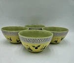Pfaltzgraff Pistoulet Set Of 4 Deep Soup Cereal Bowls 6" (28 Oz). Fixed Price $29.69.
