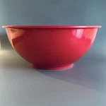 Oggi Red Melamine Mixing Bowl Nesting Kitchen Largest 11.75". Fixed Price $19.99.