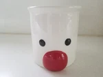 Mud Pie Ceramic Red Nose Reindeer Face Planter Candy Dish Bowl 1/2" X 5" Round. Fixed Price $18.99.