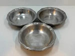 Set Of 3 Rwp Wilton Armetale Columbia Pa Rimmed Soup Bowl Queen Anne 7 In. Fixed Price $32.00.