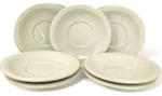 8 Libbey NR-2 Ultima 7 Cream White Round Luncheon Cup Soup Plate Dinnerware Cafe. Fixed Price $20.00.