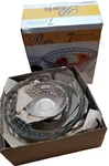 Pearls 7 Piece Clear Glass Salad Bowl Set Original Box. Fixed Price $24.99.