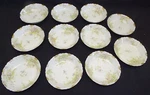 Haviland Schleiger 146C 11 Sauce Bowls Limoges France -purple Apple Blossom. Fixed Price $110.00.