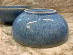 Denby Blue Speckle Soup, Cereal Bowls. 28 Ounce Size. 6.5 Inch. Set Of 2. New.. Fixed Price $39.99.