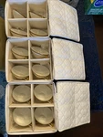 12 Rosenthal Bettina Continental Gold Rimmed Cream Soup Bowls W/saucers 24 Pc.. Fixed Price $125.50.
