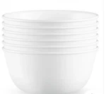 Corelle White Oz. 828 Ml Soup/cereal Bowl's Pc. # 1141866 New. Fixed Price $48.00.