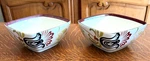2 Noritake China *combo* Pattern #9336 Square 5 3/4" Bowls Japan. Fixed Price $49.95.