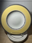 Villeroy & Boch Yellow Audun Fleur Rim Soup Bowl. Fixed Price $25.88.